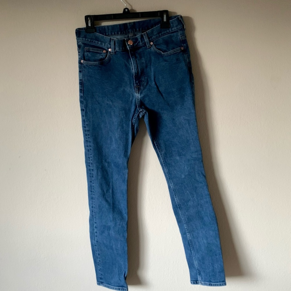 Slim Fit Jeans in Dark Blue